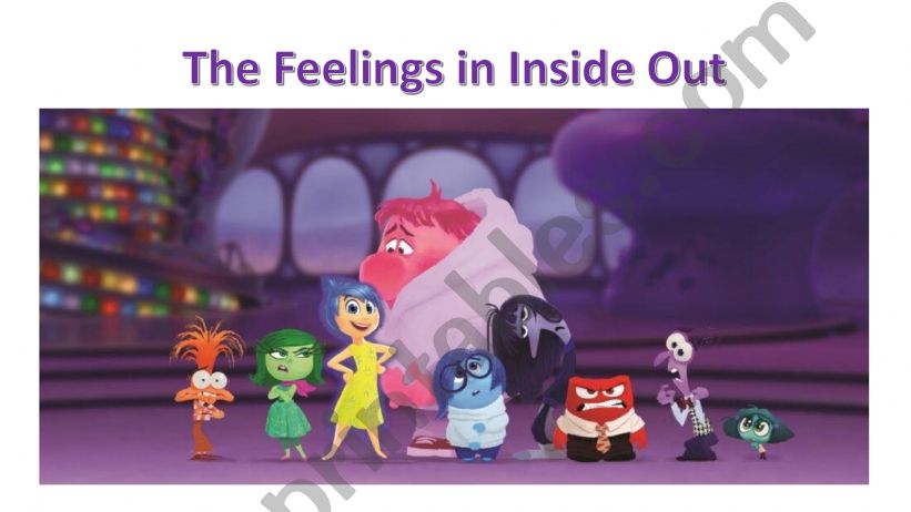 Talking about Feelings with Inside Out