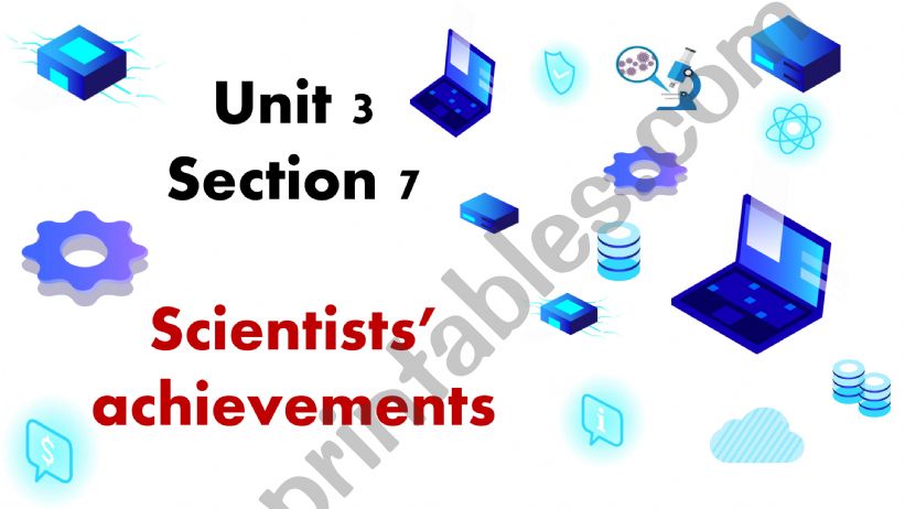 scientists� achievements powerpoint