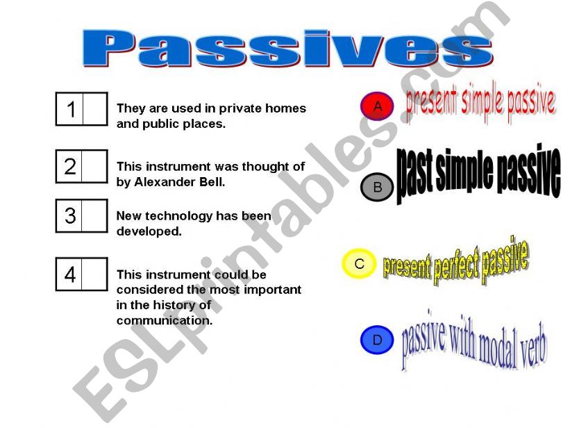 passives powerpoint