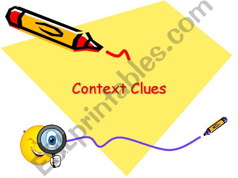 Context Clues powerpoint