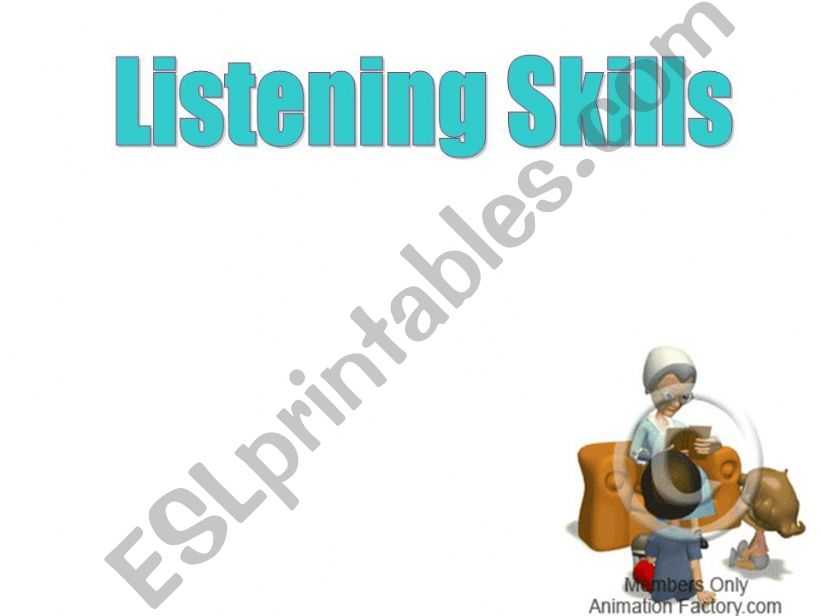 Listening Skills powerpoint