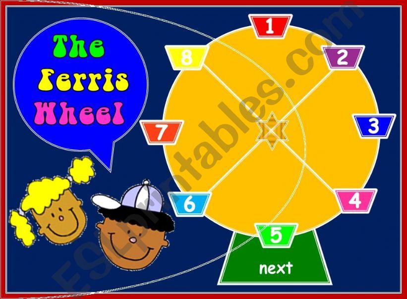 The Ferris Wheel  part 1  (Vocabulary review)