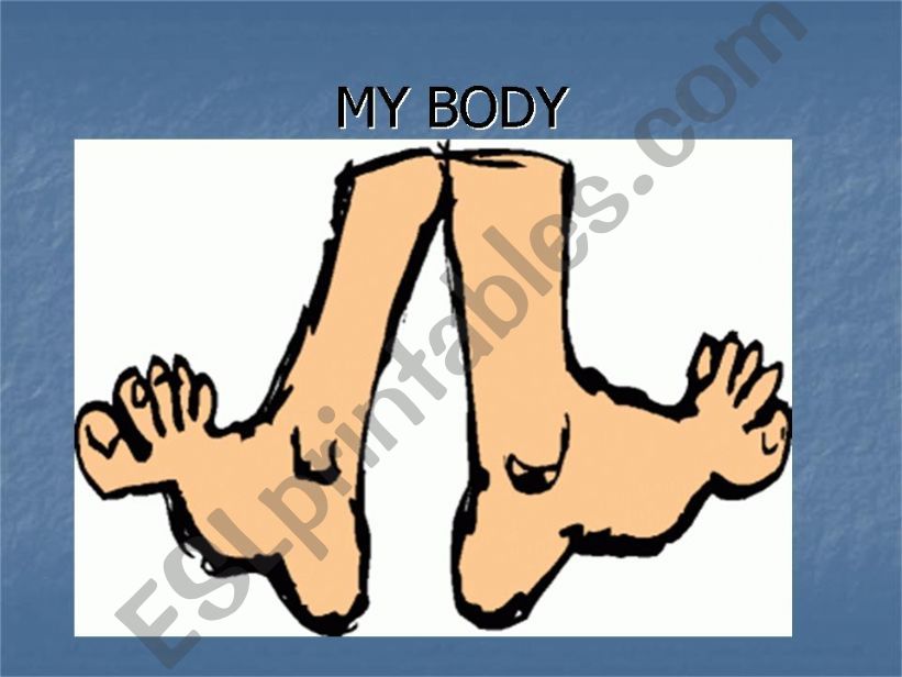 my body powerpoint