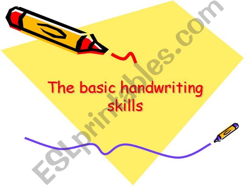 handwriting powerpoint