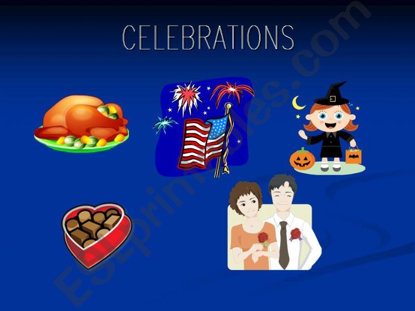 CELEBRATIONS powerpoint