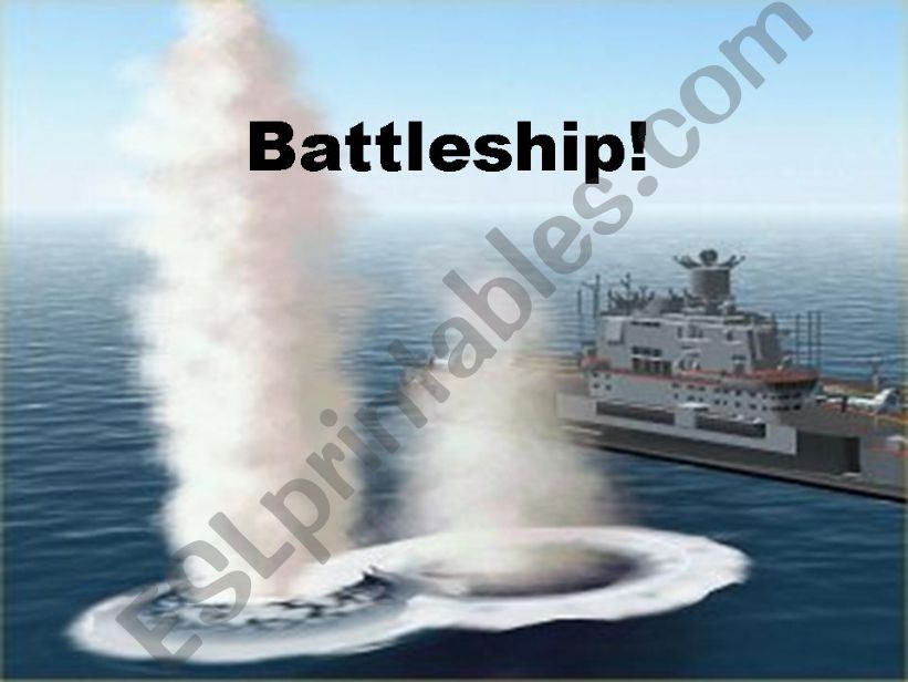 Battleship Game powerpoint