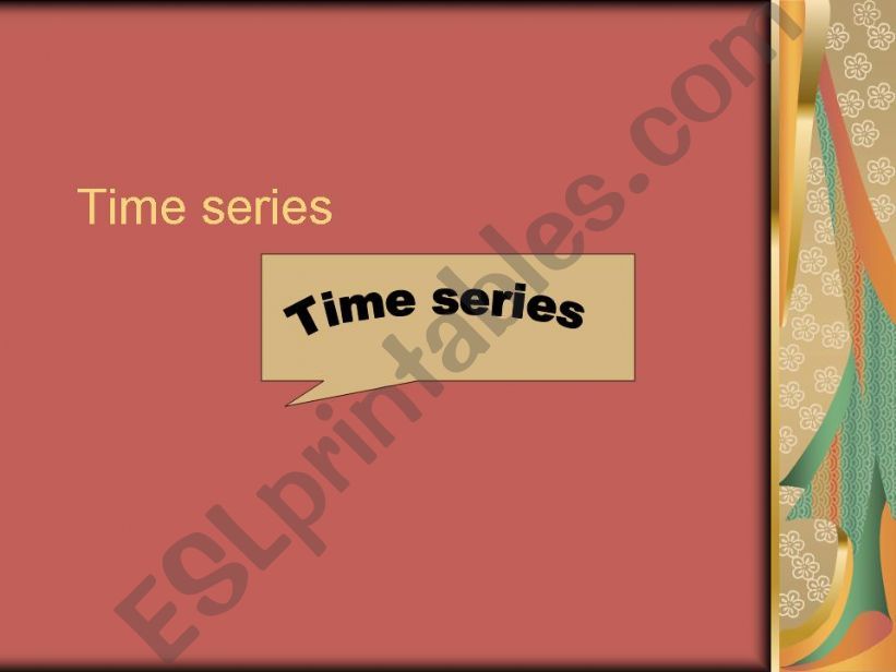 Time Series powerpoint