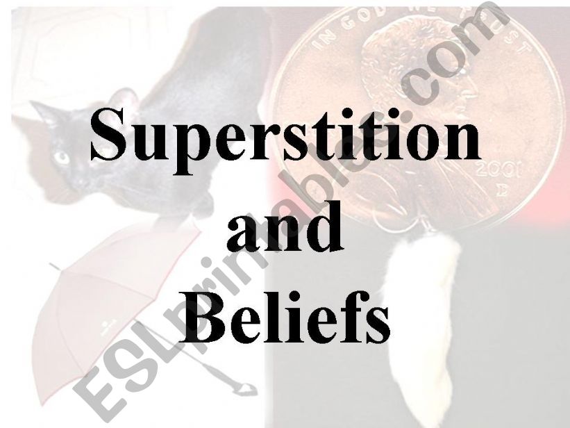 superstition powerpoint