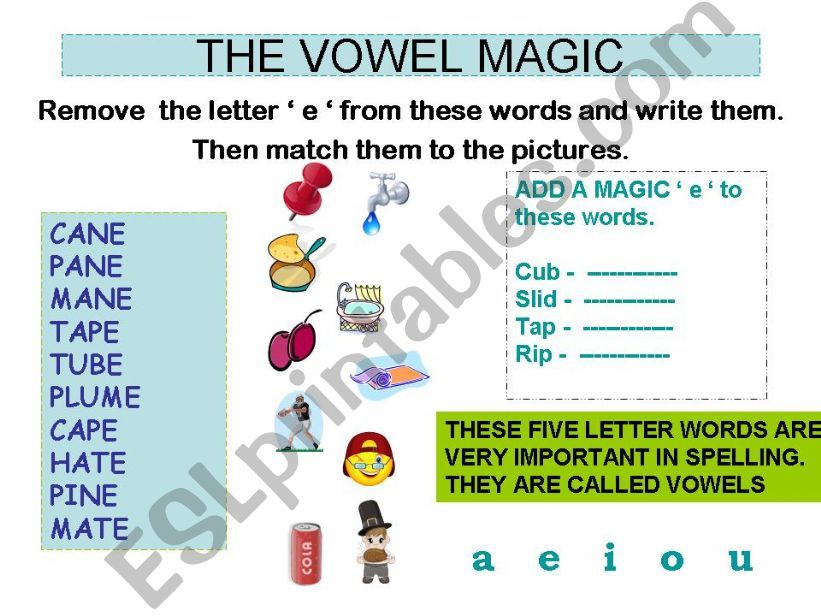 the vowel magic powerpoint