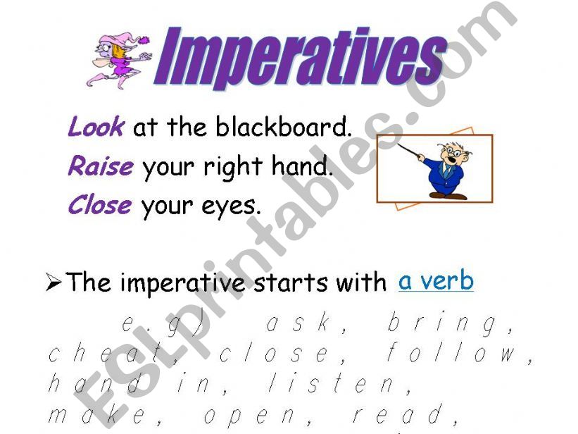 imperative powerpoint
