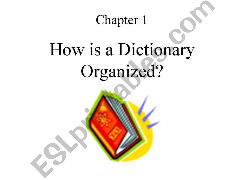 Dictionary Definition powerpoint