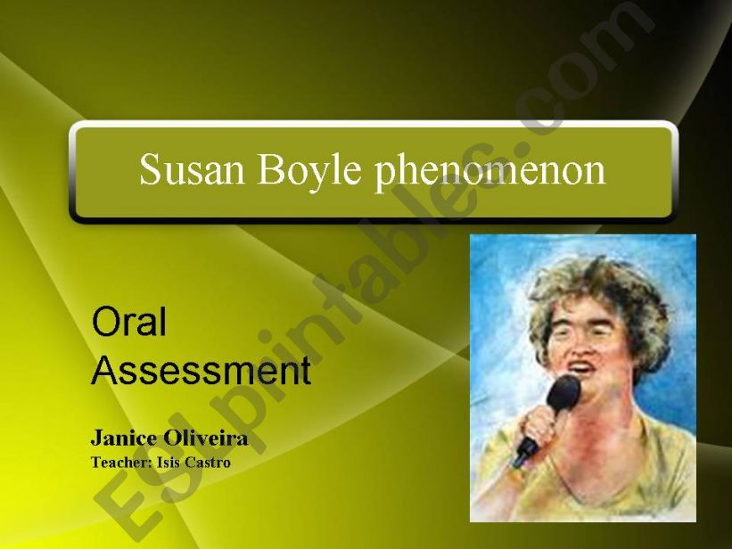 Oral Assessment powerpoint