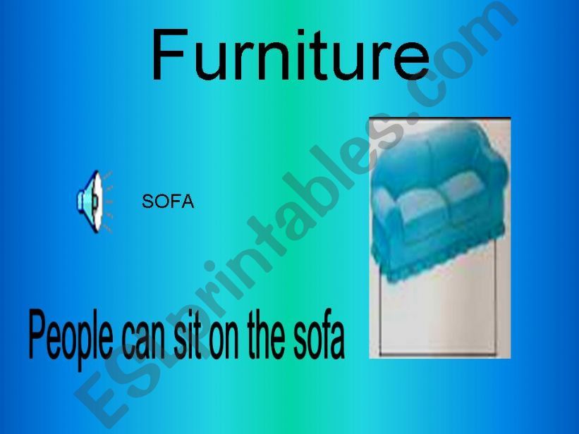 Furniture powerpoint