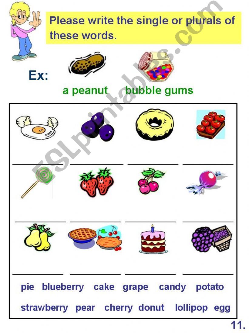 single & plurals  powerpoint