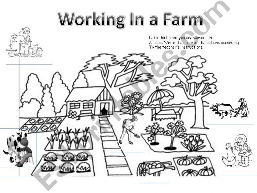 Working in a farm powerpoint