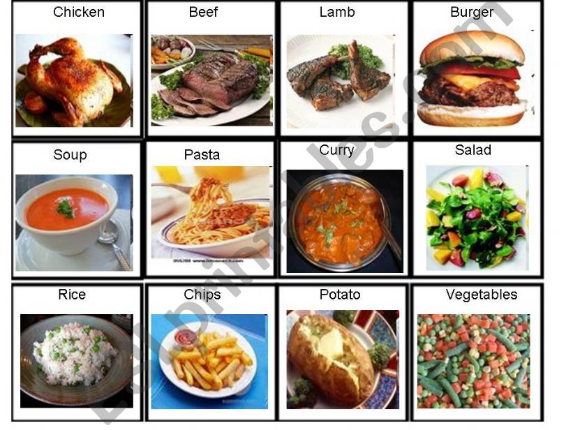 Different Food  powerpoint
