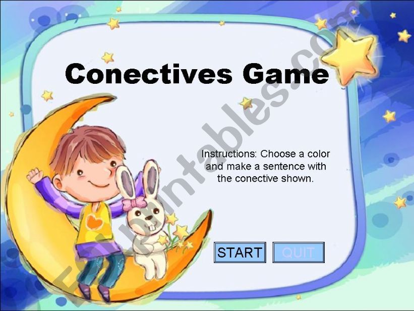 Conectives Game powerpoint