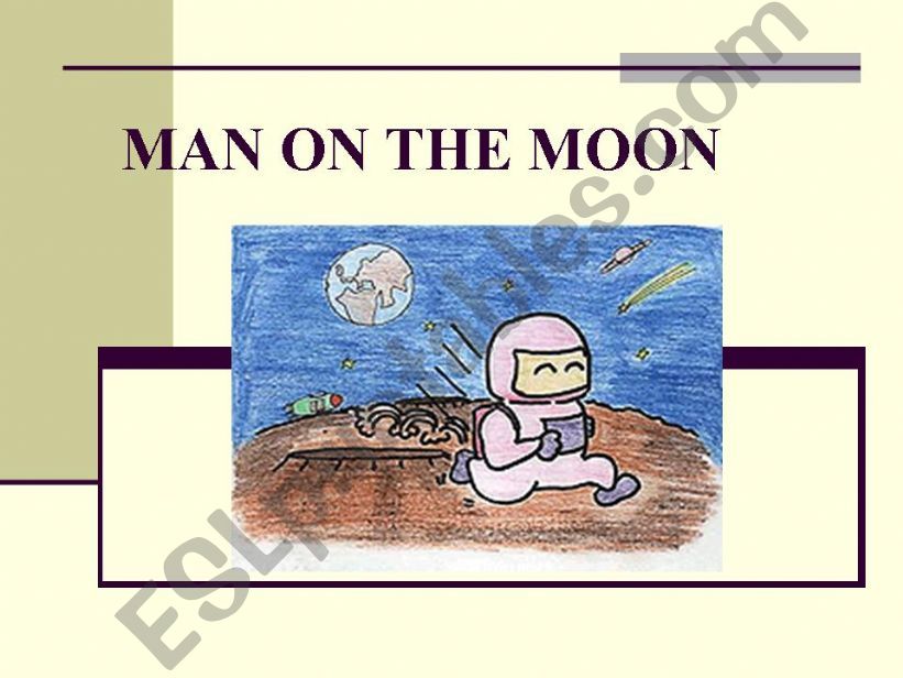 Man on the moon powerpoint