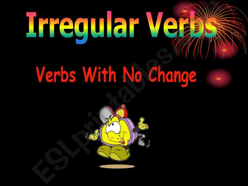 Irregular Verbs powerpoint