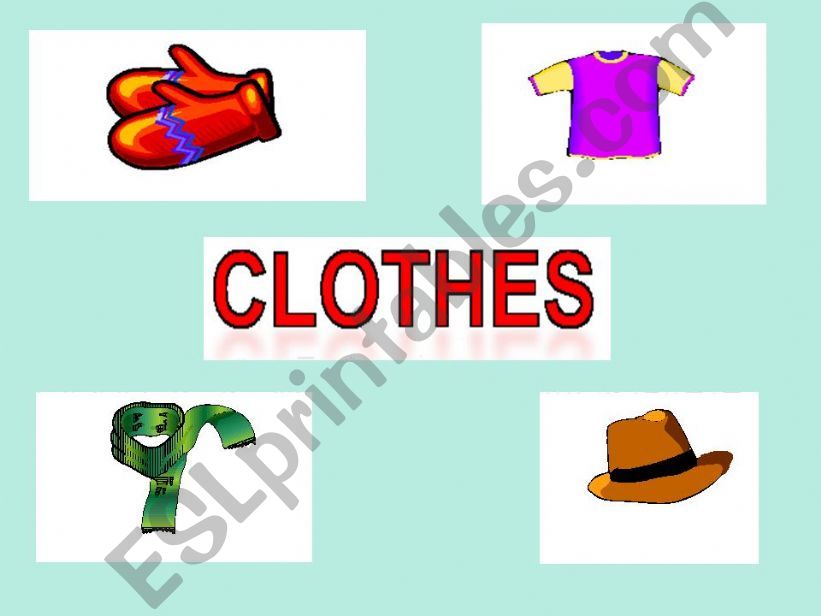 Clothes Part 1 powerpoint