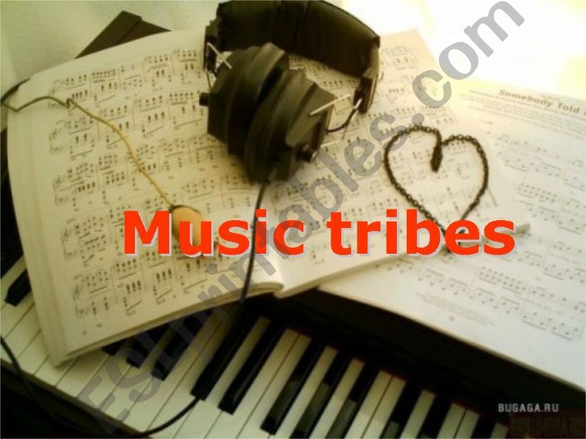 Music Tribes_Part 1 powerpoint