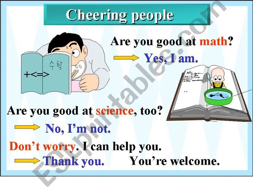 Cheering powerpoint