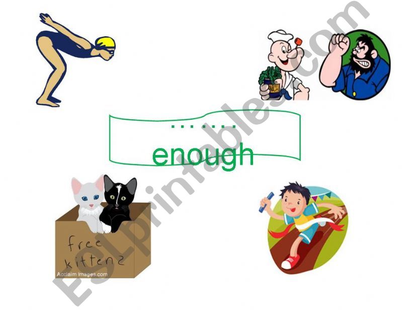 TOO-ENOUGH ppt - part 2 (ENOUGH)