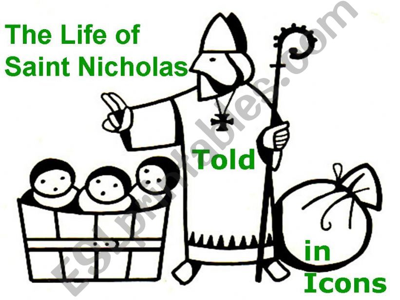 The life of Saint Nicholas told in icons