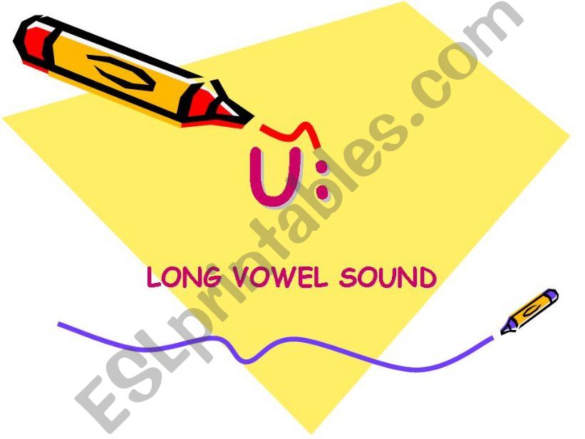 long vowel sound u: powerpoint