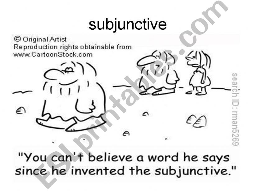 The Subjunctive powerpoint