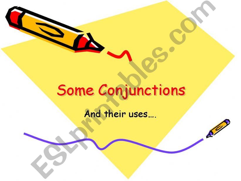use of conjuctions powerpoint