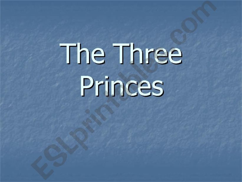 fairy tale three princess powerpoint