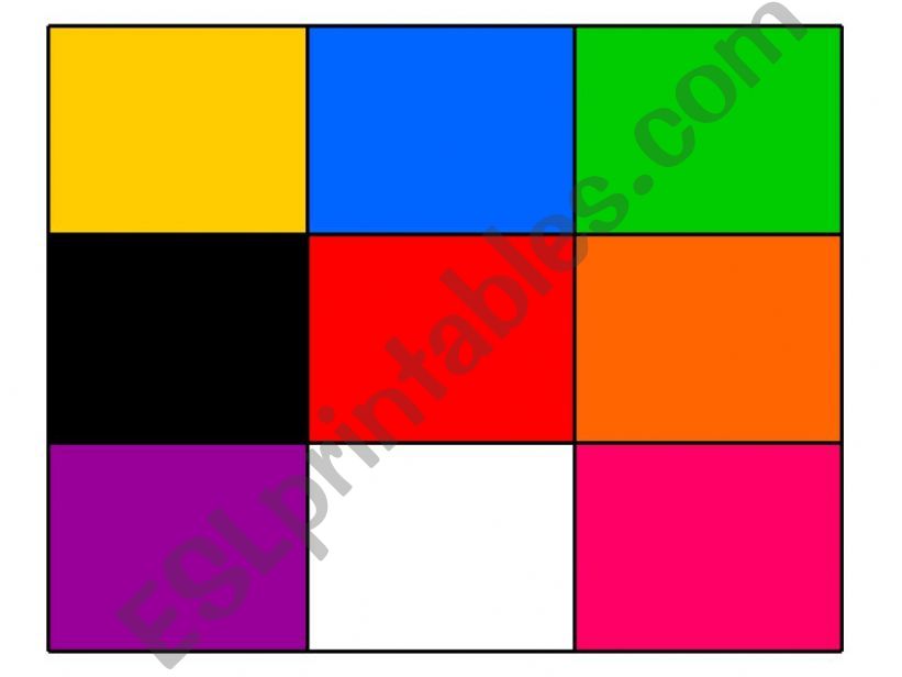 Different colours powerpoint