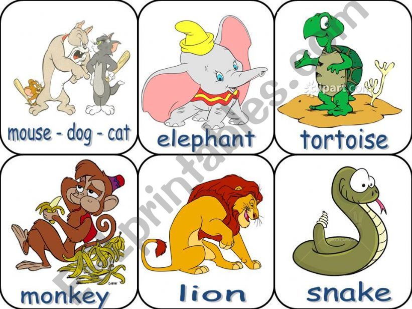 animals pictionary 1 powerpoint