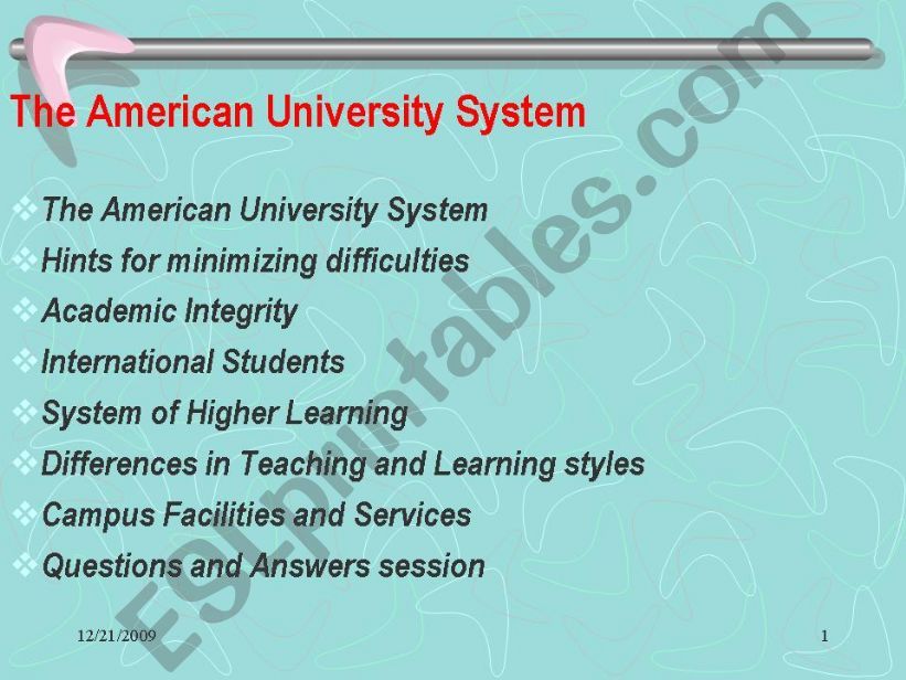 The American University System