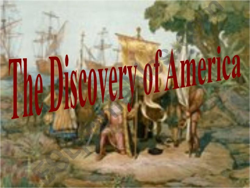 The Discovery of America powerpoint