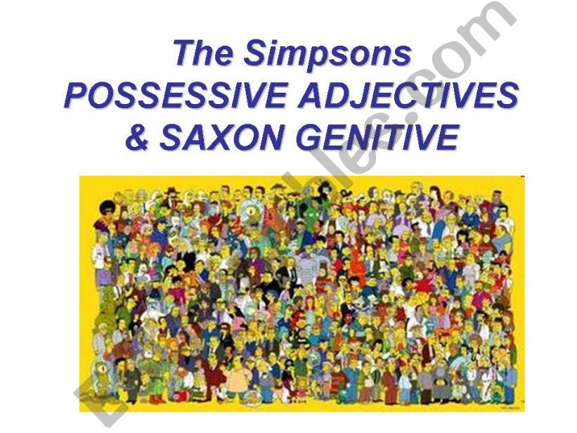 The Simpsons powerpoint