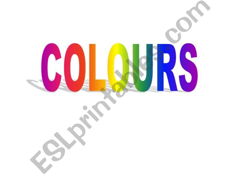 Colours powerpoint