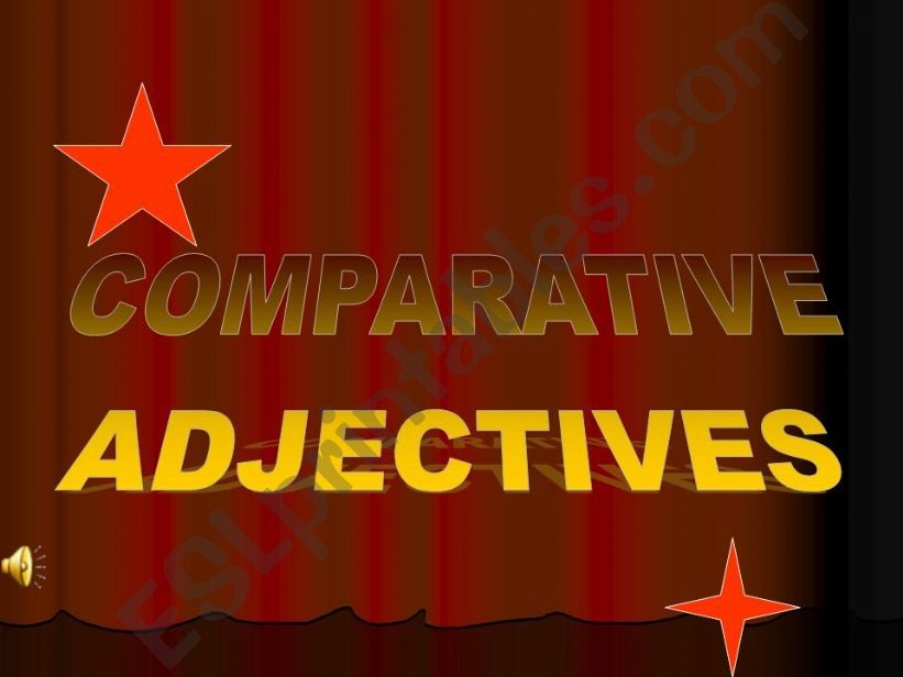 Adjectives(comparatives) powerpoint
