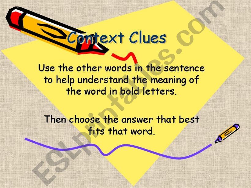 Context Clues powerpoint