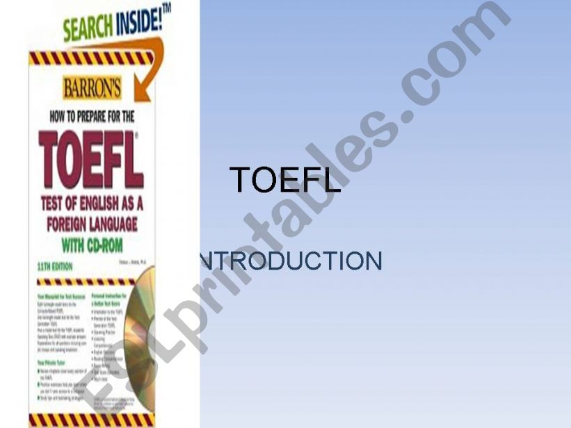 Toefl powerpoint