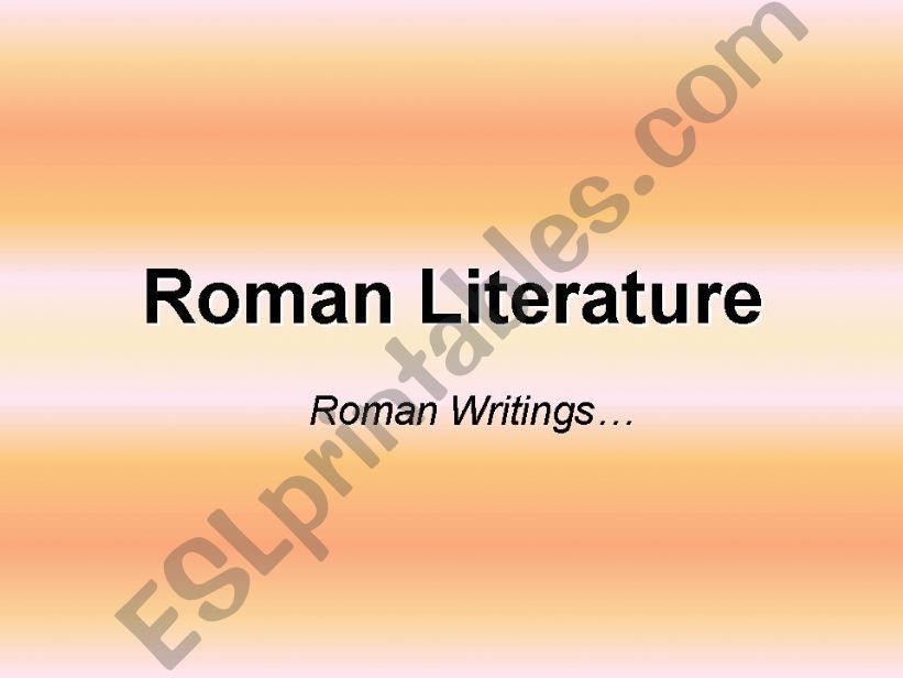 esl-english-powerpoints-roman-literature