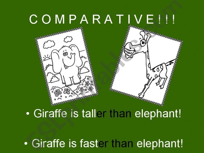 comparative-superlative powerpoint