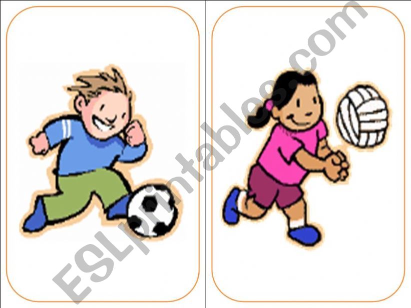 Sport Flashcards powerpoint