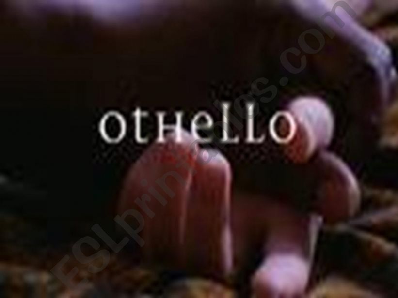 Othello powerpoint