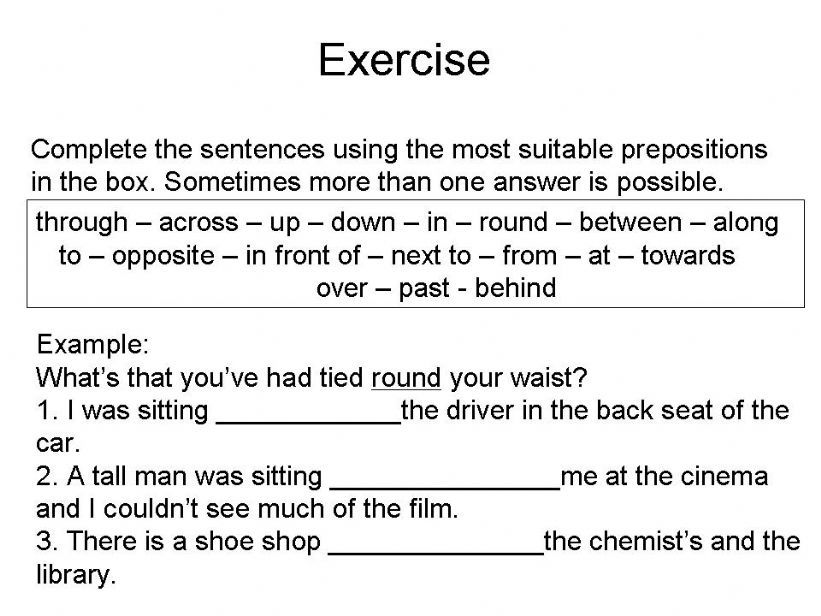 Prepositions powerpoint