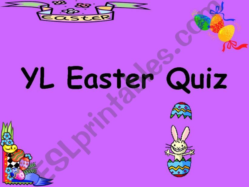 Easter Quiz powerpoint