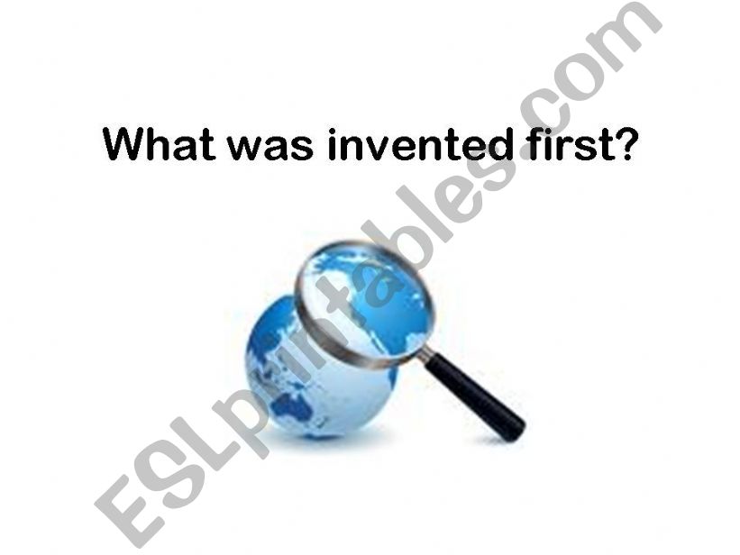 inventions powerpoint