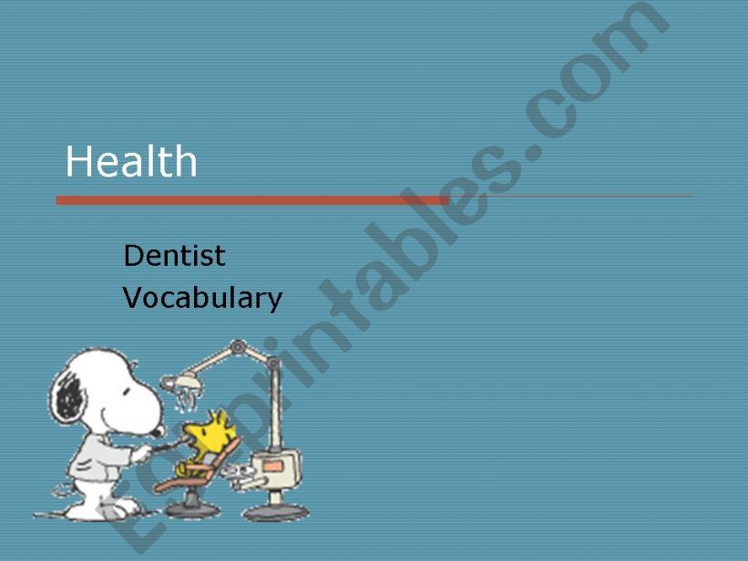 Health Issure _ Dentist powerpoint