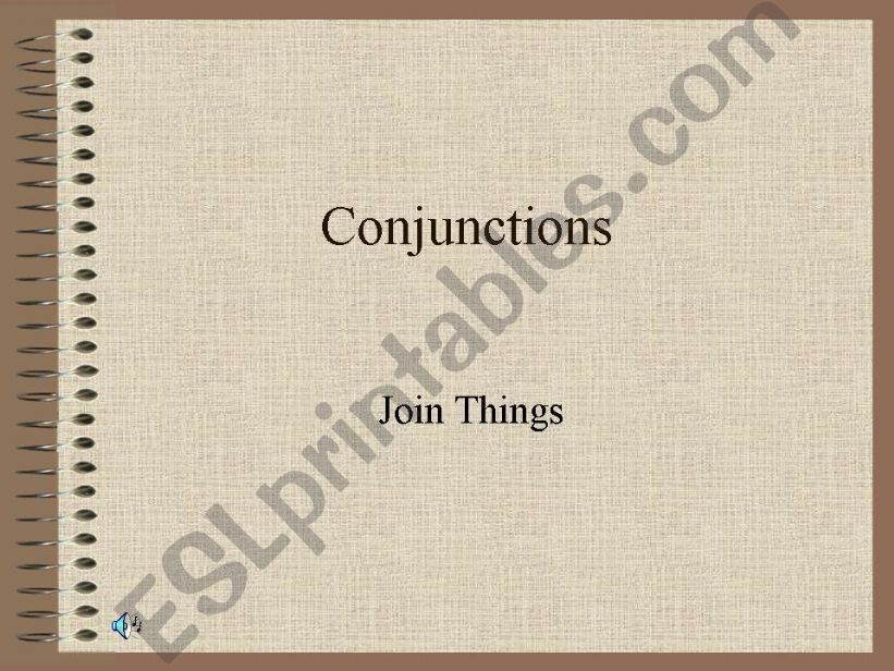 conjuction powerpoint